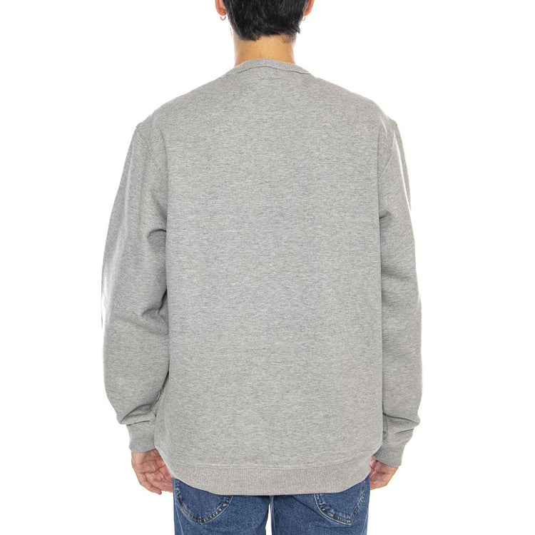 THRASHER X DICKIES Sweatshirt Grey Melange - Fekpa Girocollo Uomo Grigia DK0A88Q4GYM1  DICKIES 