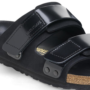 UJI Black Nabuck Leather - Sandali Uomo Neri 1026570  BIRKENSTOCK 