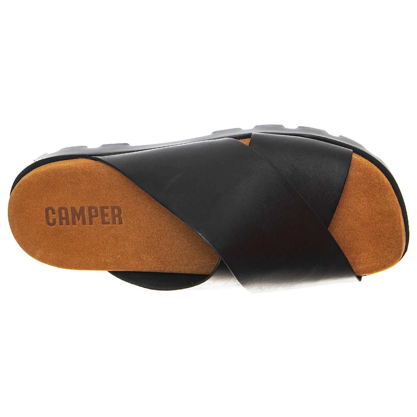 Crucero Negro / Brutus Sandals Negro - Sandali Donna Neri K201321-014  CAMPER 