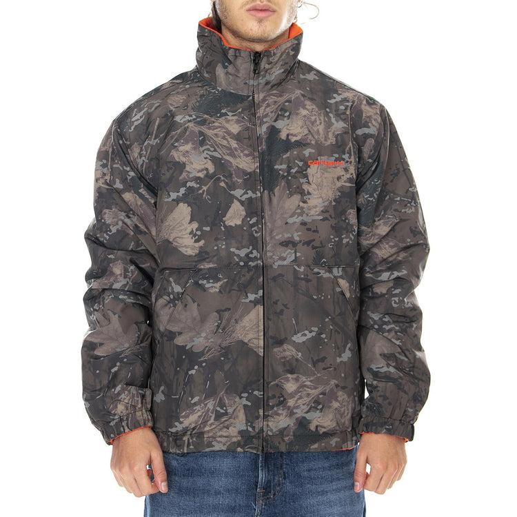 Denby Reversible Jacket Camo Combi / Safety Orange - Giacca Uomo Multicolore I028094.0G2.00.03  CARHARTT WIP 