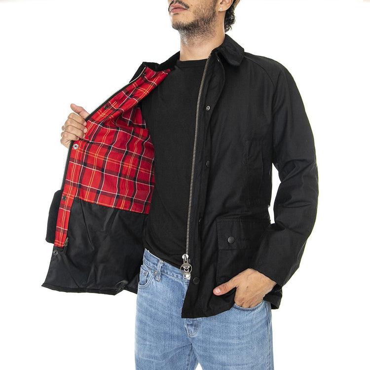 Ashby Jacket Black - Giacca Invernale Uomo Nera FW22-MWX0339-BK71  BARBOUR 
