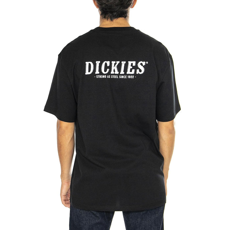 Dickies Script Tee SS Black - Maglietta Girocollo Uomo Nera DK0A863DBLK1  DICKIES 
