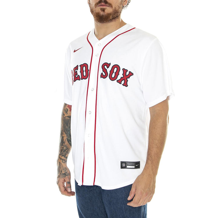 Boston Red Sox Replica Thuisshirt - Camicia Maniche Corte Uomo Bianca T770-BQWH  NIKE 