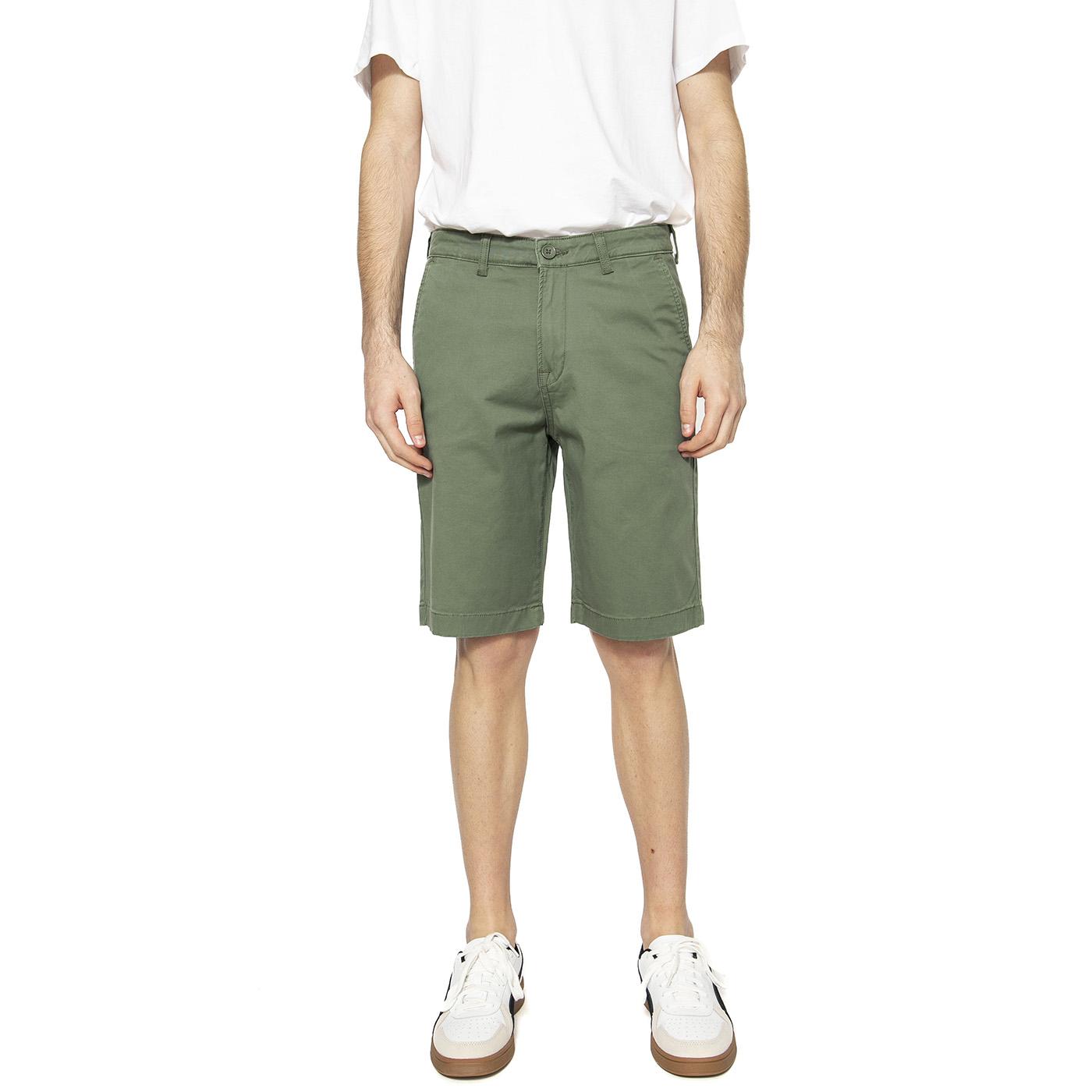 Regular Chino Short Olive Grove - Bermuda Uomo Verdi 112351272  LEE 