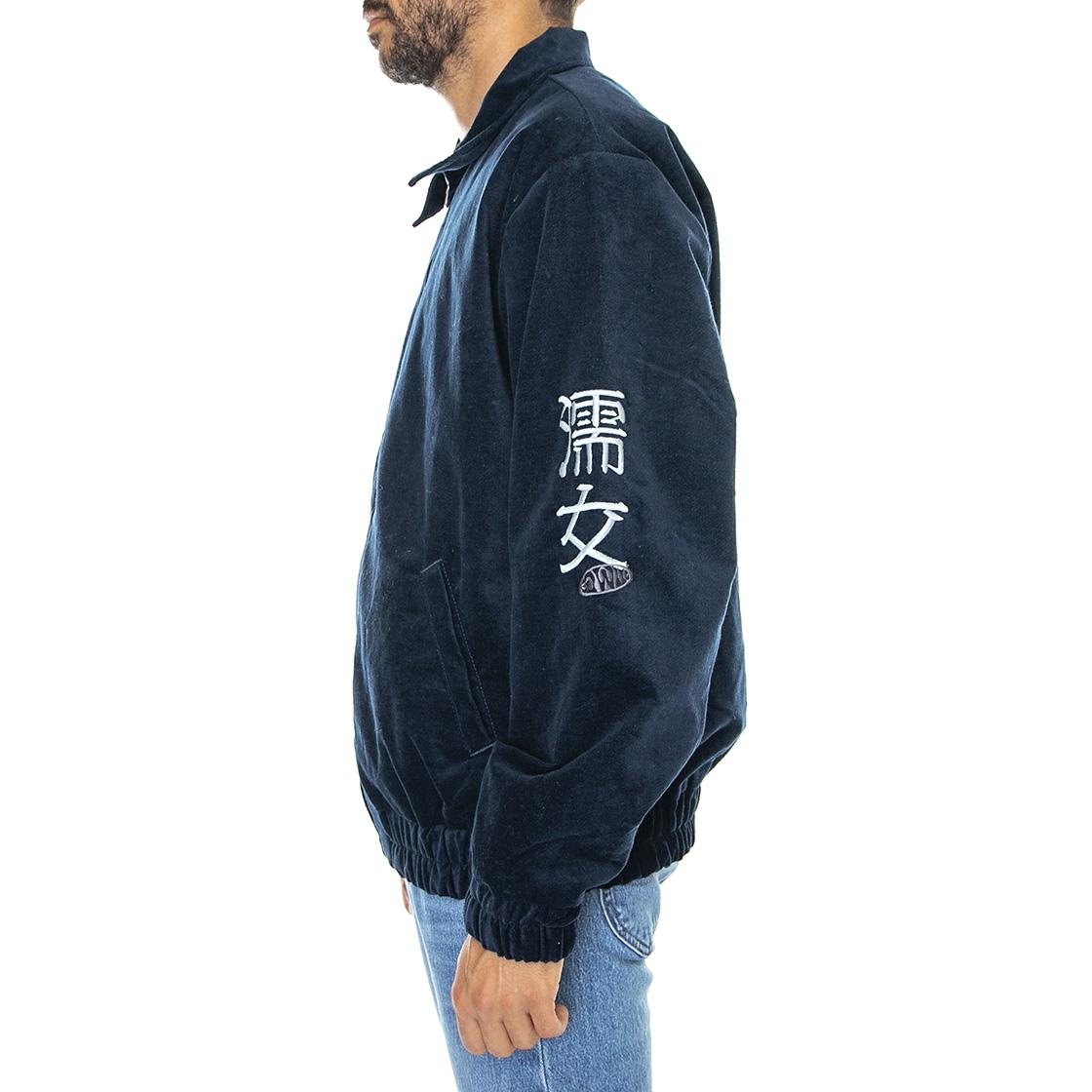 Midnight Jacket Navy Blazer - Giacca Invernale in Velluto Uomo Blu I031075.NYB.67.-NYB.67  EDWIN 