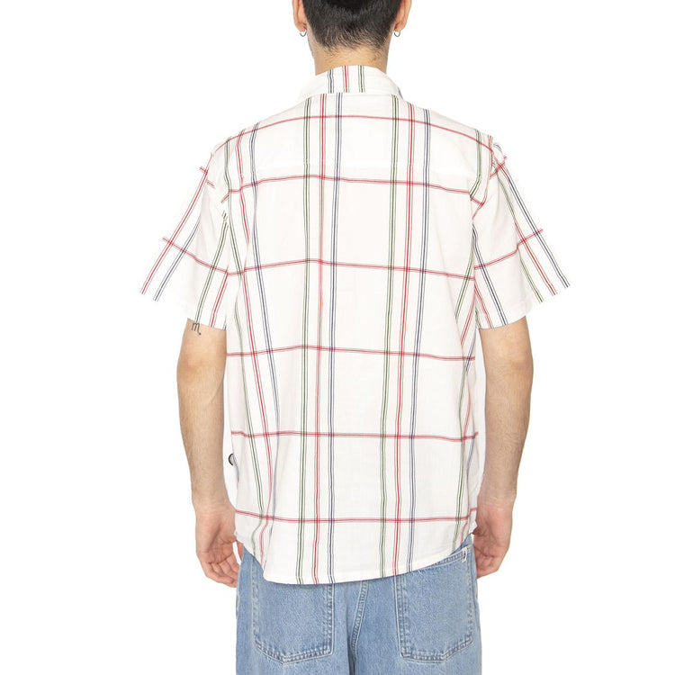 Cambric Stripe Tom Shirt Multicolor - Camicia Maniche Corte Uomo Multicolore MSH00199-MULTICOLOR  THINKING 