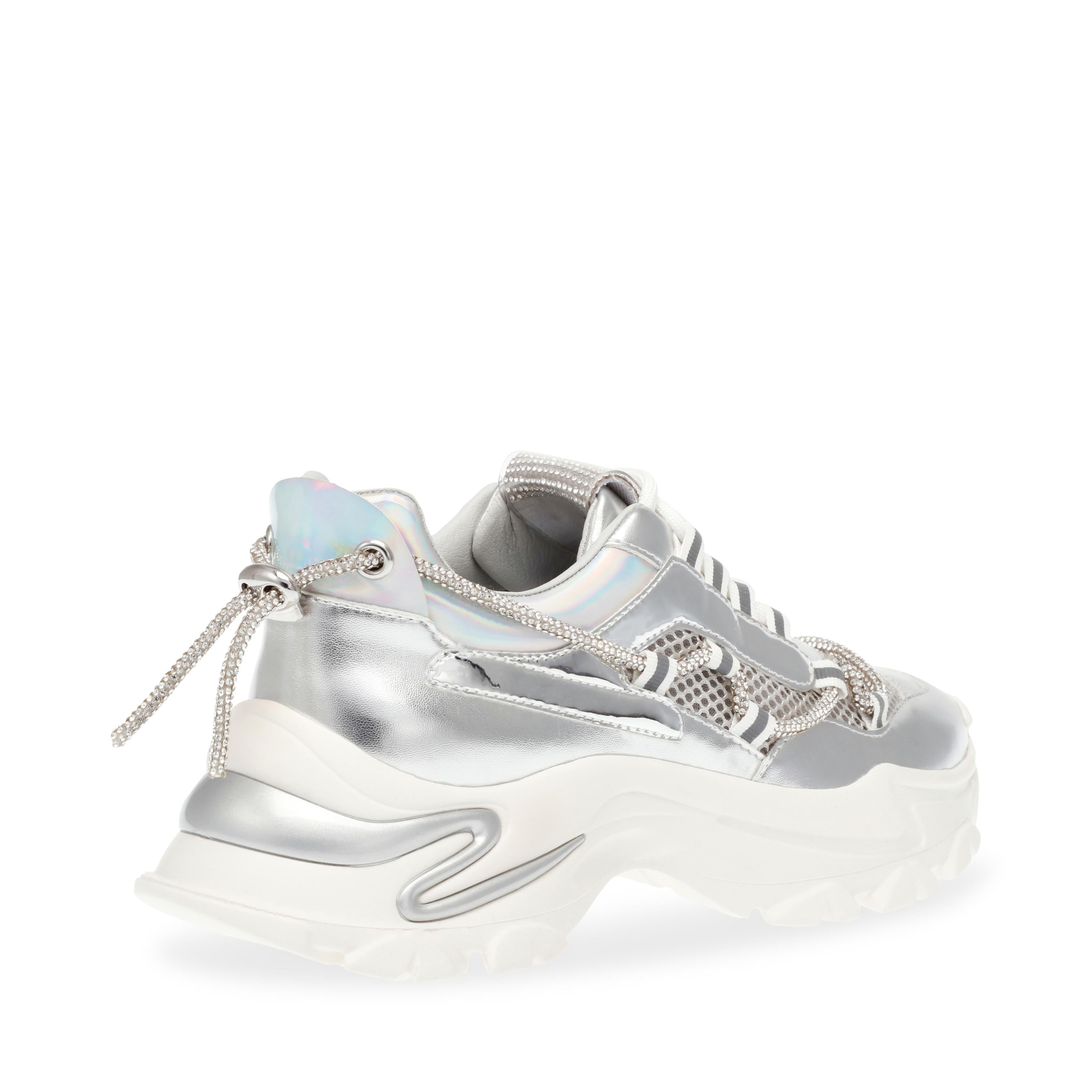 Miracles Silver / White - Scarpe Stringate Donna Multicolore SMPMIRACLES-04D  STEVE MADDEN 
