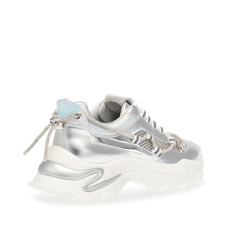 Miracles Silver / White - Scarpe Stringate Donna Multicolore SMPMIRACLES-04D  STEVE MADDEN 