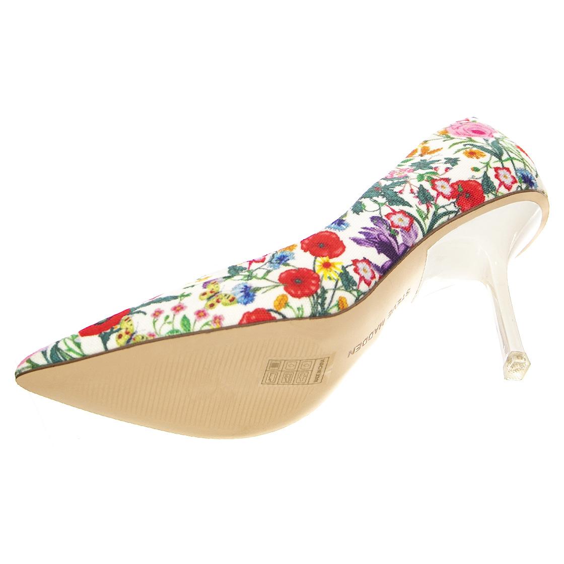 Stanze White Flor - Scarpe Donna Décolleté Multicolore SMSSTANZE-WHI  STEVE MADDEN 