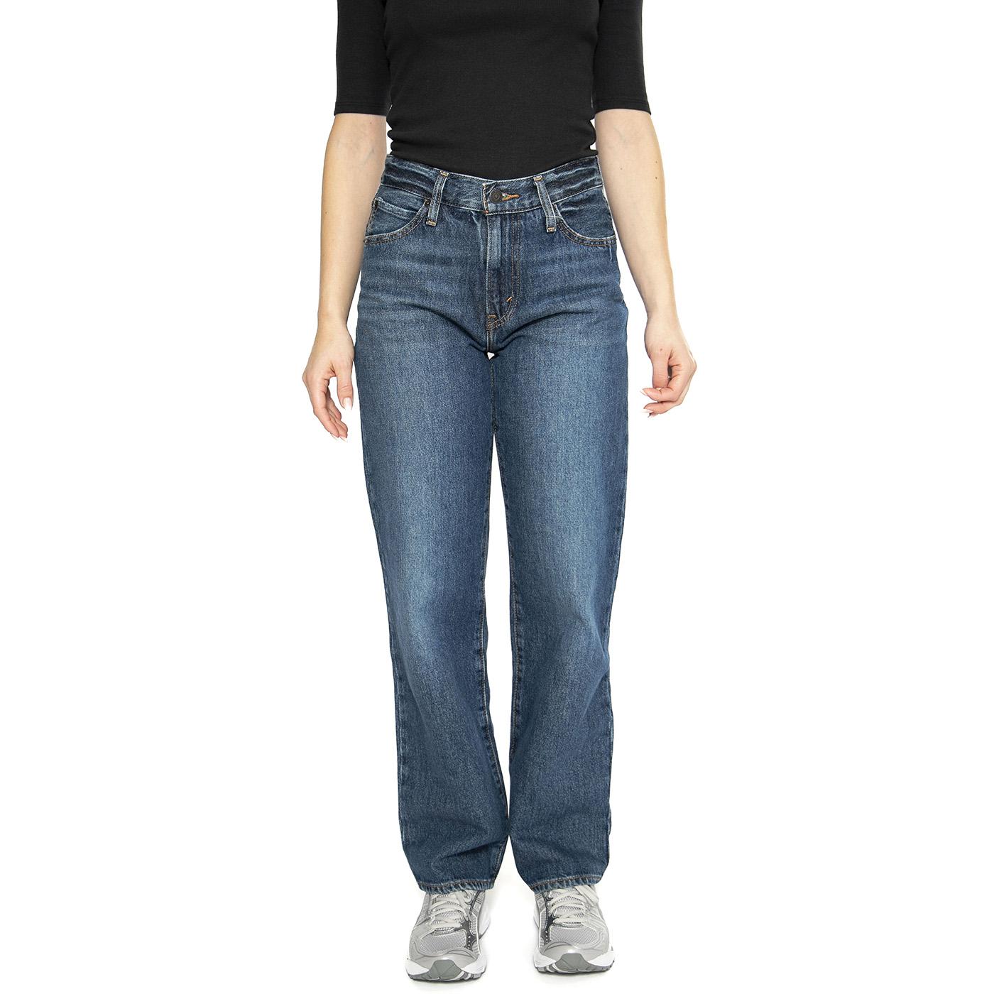 94 Baggy Dark Indigo Worn In - Pantaloni Denim Jeans Donna Blu A3510-0036  LEVIS 