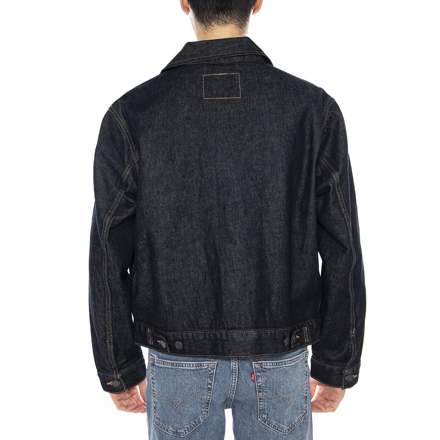 Embarcadero Station JKT - Love Your Smile - Giacca Uomo Blu 0010P-0004 Dark Indigo LEVIS 