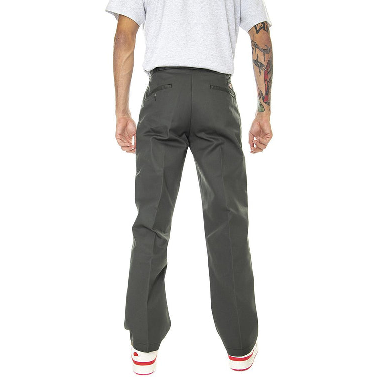 874 Work Pant Rec Olive Green - Pantaloni Chino Uomo Verdi DK0A4XK6OGX1  DICKIES 