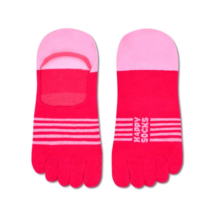 Five Toes Sock Dark Pink - Calzini Tanta Cinghia Rosa P004578 DRP HAPPY SOCKS 
