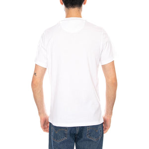 ESSENTIAL SPORTS TEE - Maglietta Girocollo Uomo Bianca MTS0331 WH11 BARBOUR 
