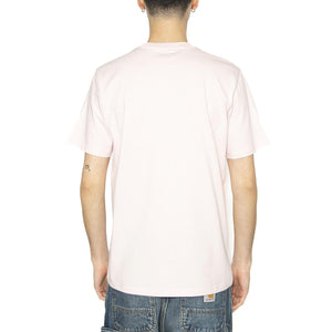 S/S Pocket T-Shirt Air Pink - Maglietta Girocollo Uomo Rosa I030434.2P7XX  CARHARTT WIP 