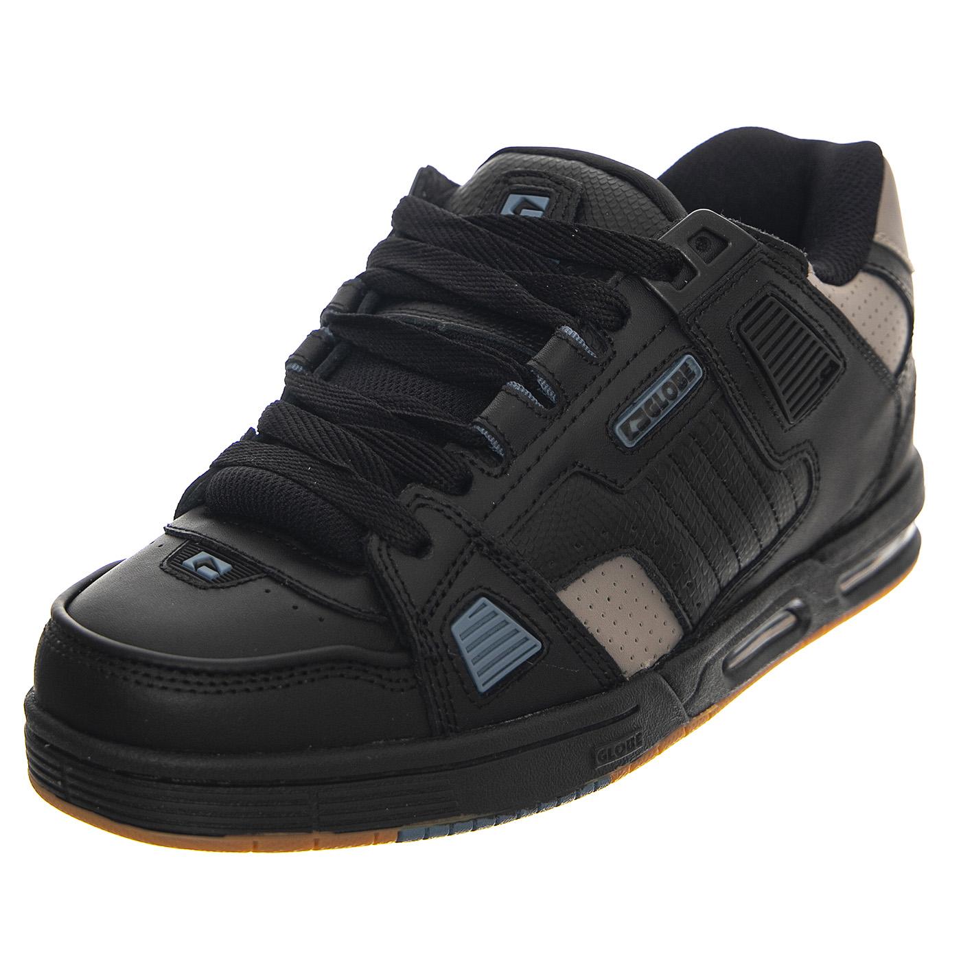 Sabre Phantom / Blacksteel Shoes - Scarpe Stringate Profilo Basso Uomo Nere GBSABR15322  GLOBE 