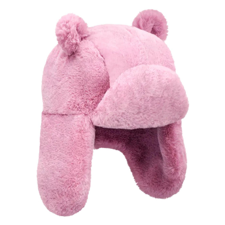 Berretto K Faux Fur Trapper W Ears - Cappellino Rosa 21700-RSQ  UGG 