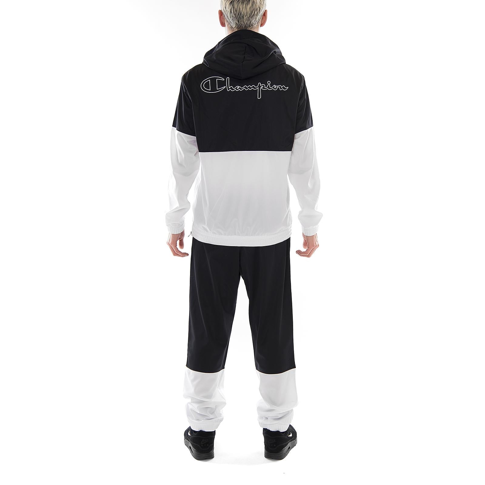 Tracksuit Black / White 211854-KK001  CHAMPION 