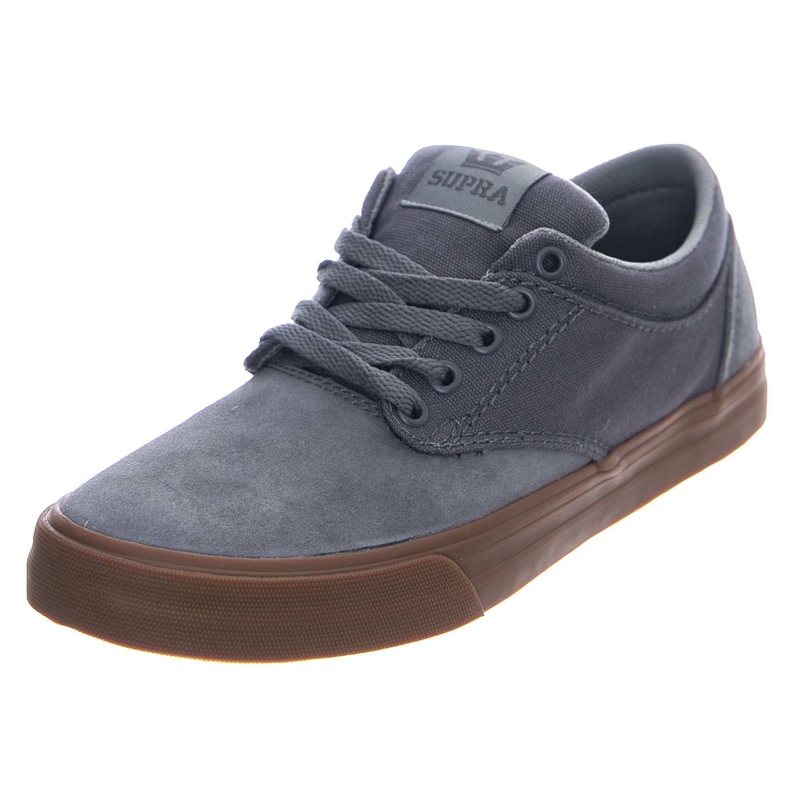 Chino Sneakers Grey / Gum - Scarpe Stringate Profilo Basso Uomo Grige 08051-085-M-085  SUPRA 
