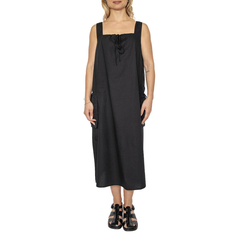 Cerimony Cinch Dress Digital Black - Abito Donna Nero 401500427-DIB  OBEY 