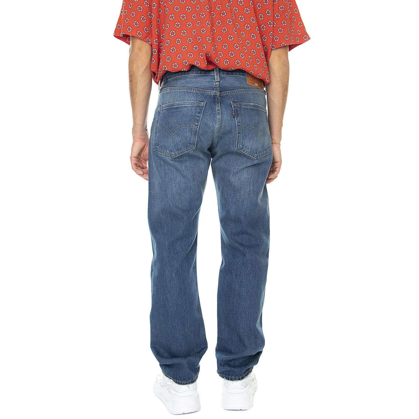 501 Levi's Original 1978 Richie Dx Med Indigo Worn In - Pantaloni Denim Jeans Uomo Blu 00501-3383  LEVIS 