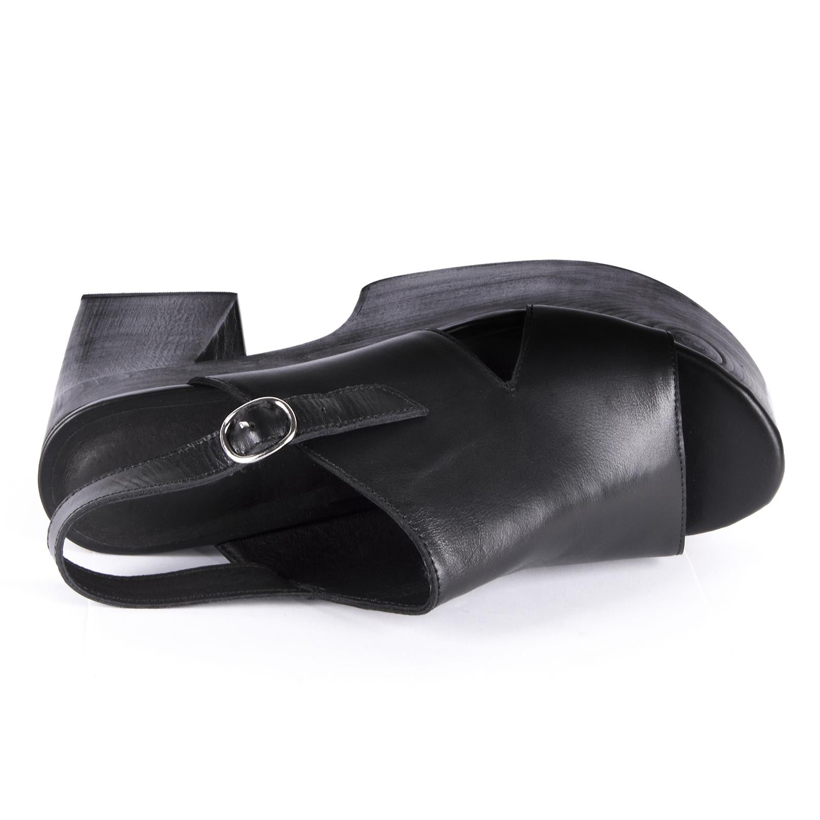 CECILIA LEATHER BLACK JCSJH0172LEA-BLACK  JEFFREY CAMPBELL 