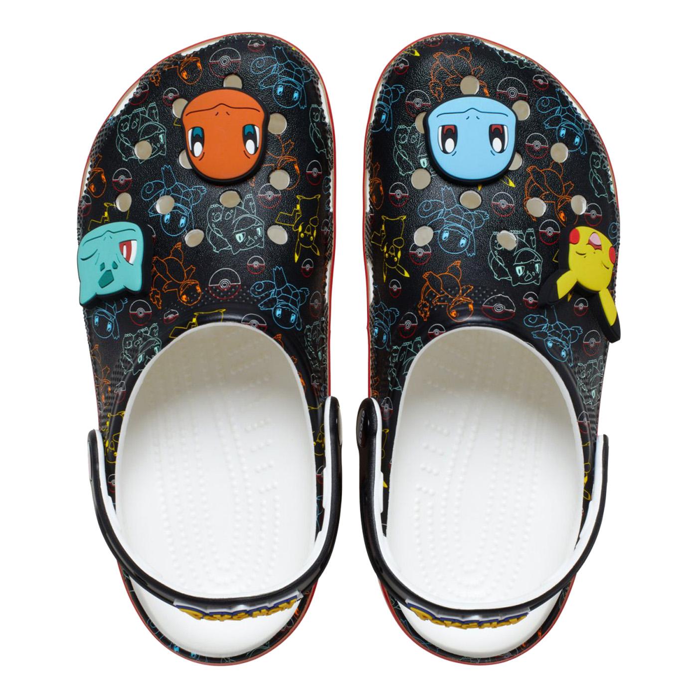 POKÉMON PRINT CLS CLG-MLT - Sandali Collaborazione Pokémon Uomo Multicolore CR.211343-MLT . CROCS 