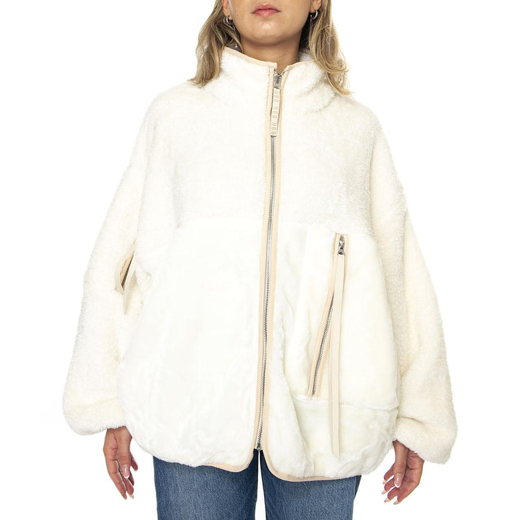 Marlene Sherpa Jacket II Cream - Giacca Donna Bianca UGC1134993-CRM  UGG 
