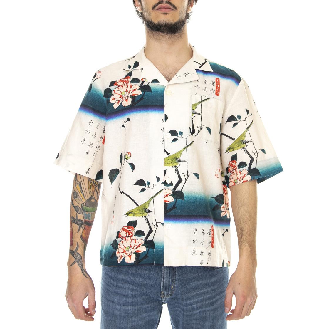 Mens Hiroshige Multicolored Shoer-Sleeve Shirt S I030362.0XC.67.  EDWIN 