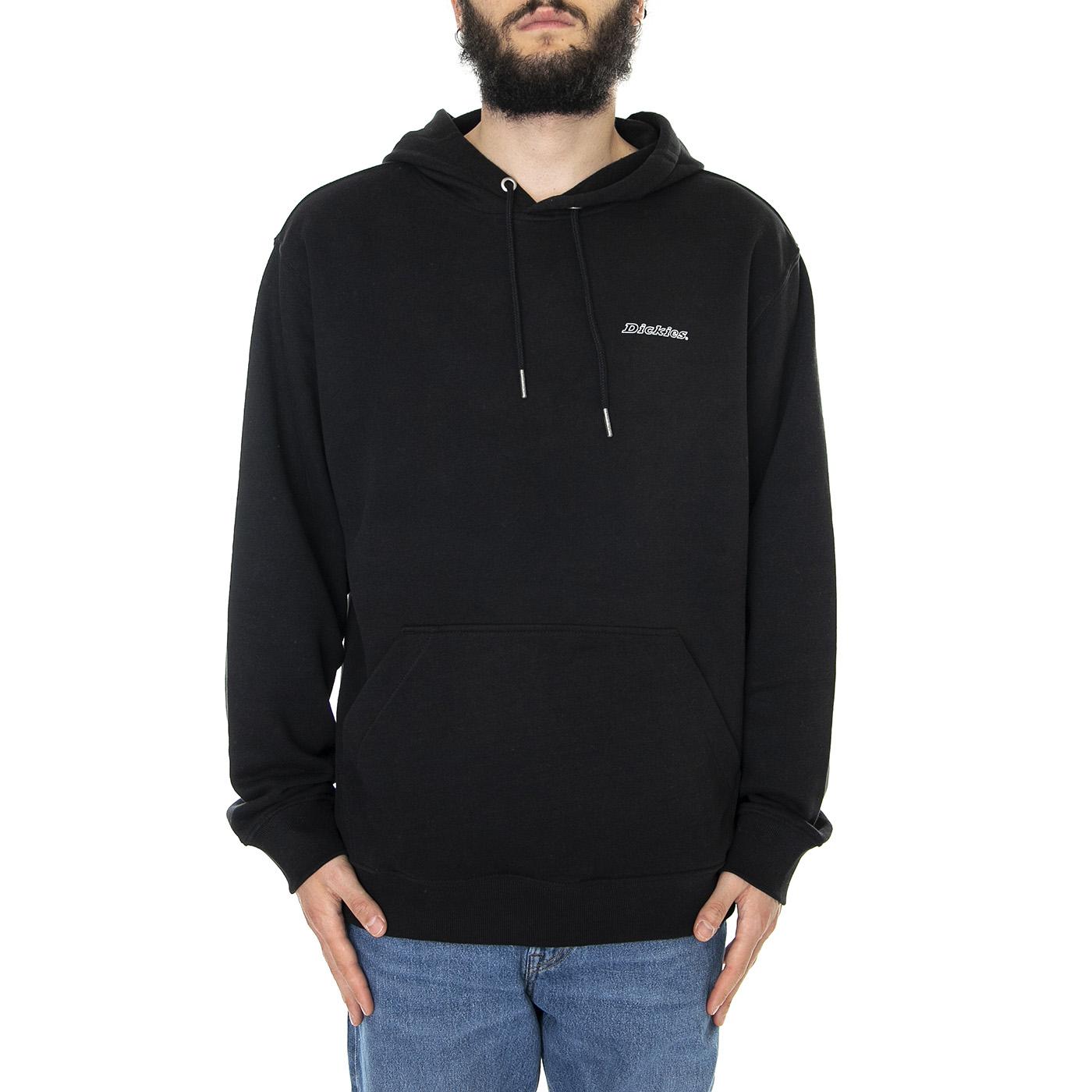 Uniontown Hoodie Black - Felpa con Cappuccio Uomo Nera DK0A4Y3CBLK1  DICKIES 