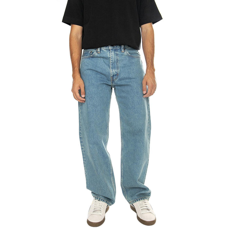 Skate Baggy 5 Pocket New Sulphuric Haze Med Indigo Worn In - Pantaloni Denim Jeans Uomo Blu A2316-0008  LEVIS 