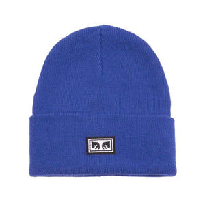 Icon Eyes Beanie Blue - Berretto in Maglia Blu 100030132 OLB OBEY 
