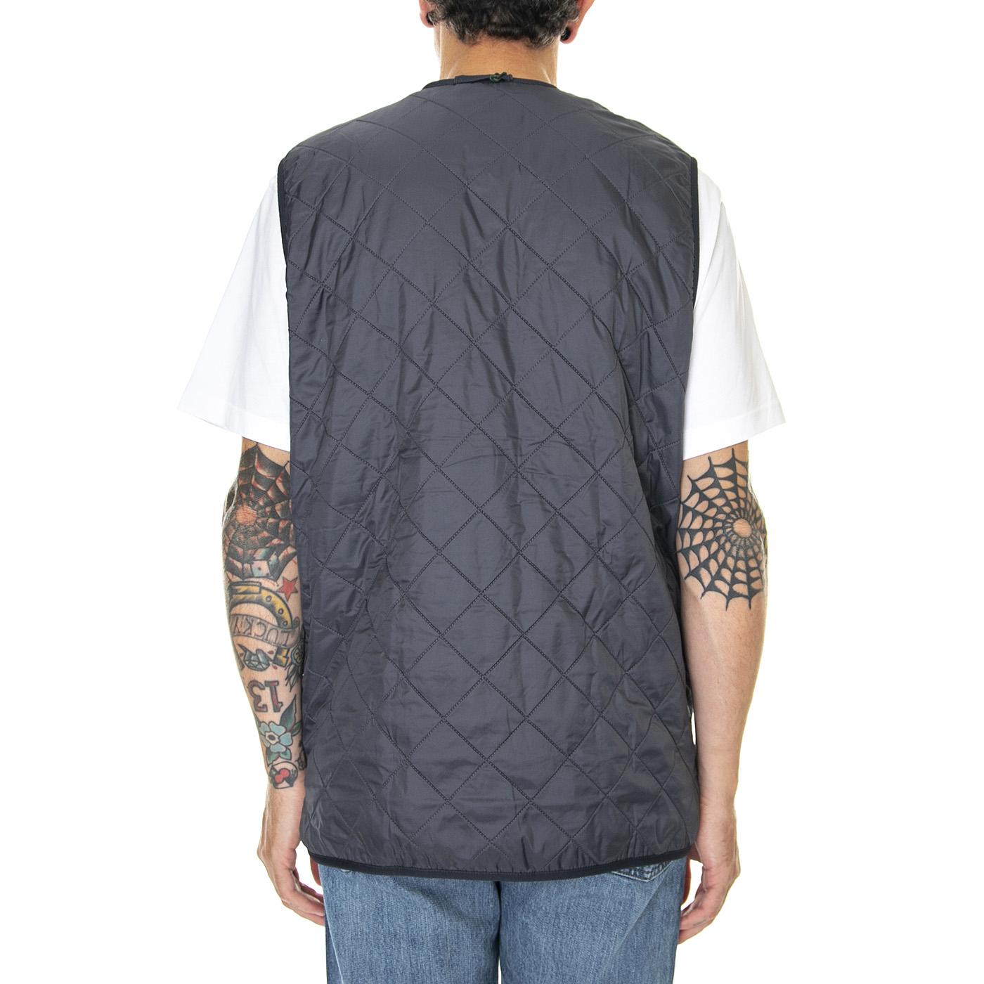 Polarquilt Waistcoat Zip Liner Navy - Giacca Smanicata Uomo Blu 222MMLI0002-NY91  BARBOUR 