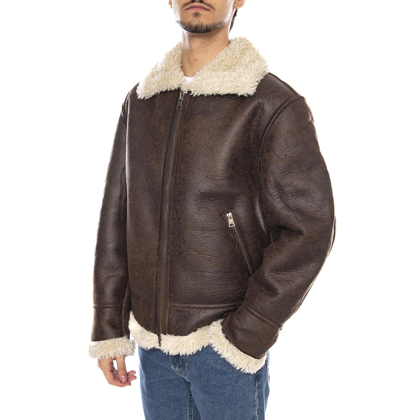 Aviator Jacket Luxe Brown - Giacca Uomo Marrone 112371079  LEE 