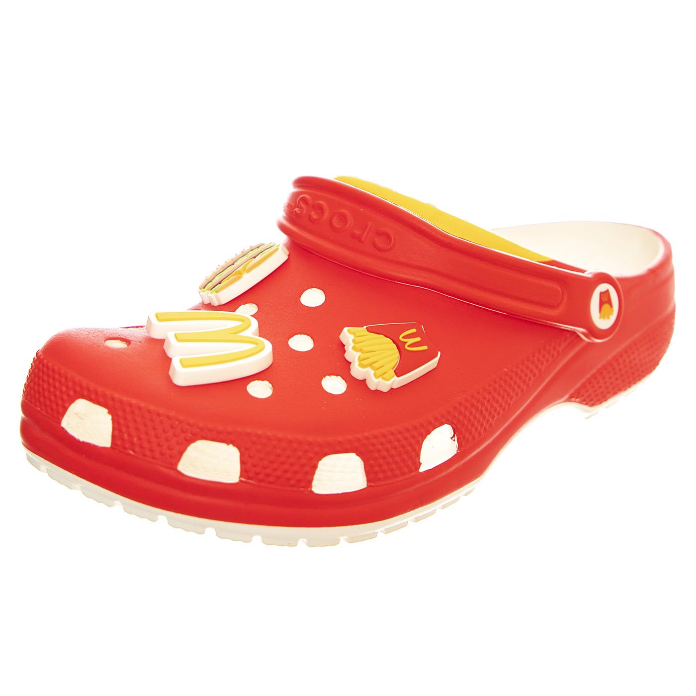 McD X Crocs Classic Clog - Sandali Uomo Multicolore 209858-90HRED  CROCS 