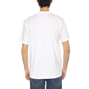 Carhartt WIP Script T-shirt White Black - Maglietta Girocollo Uomo Bianca / Nera I035700-43B5 . CARHARTT WIP 