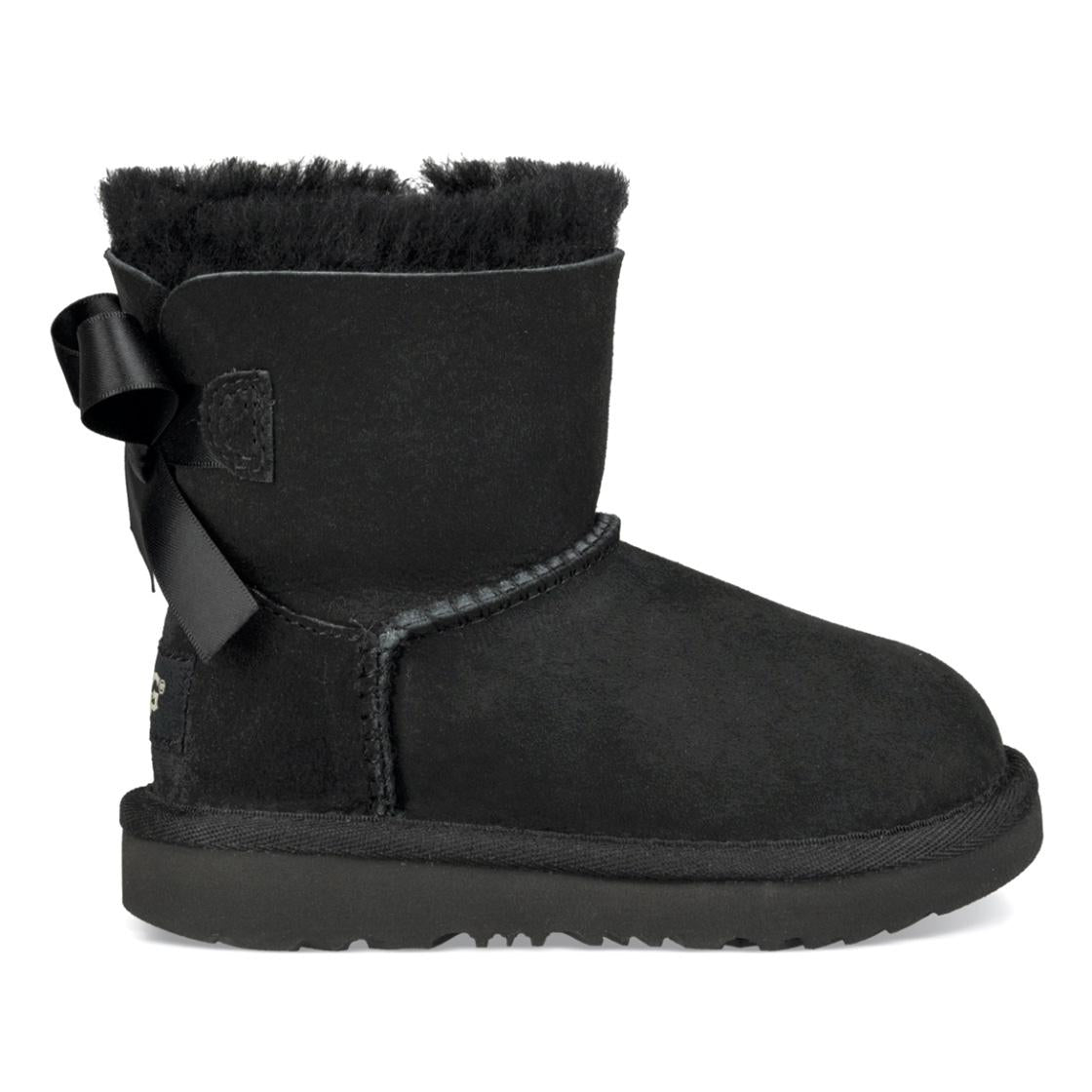 Mini Bailey Bow II Black - Stivaletti Bambino / Bambina Neri UGKBLBOWMBK1017397K  UGG 