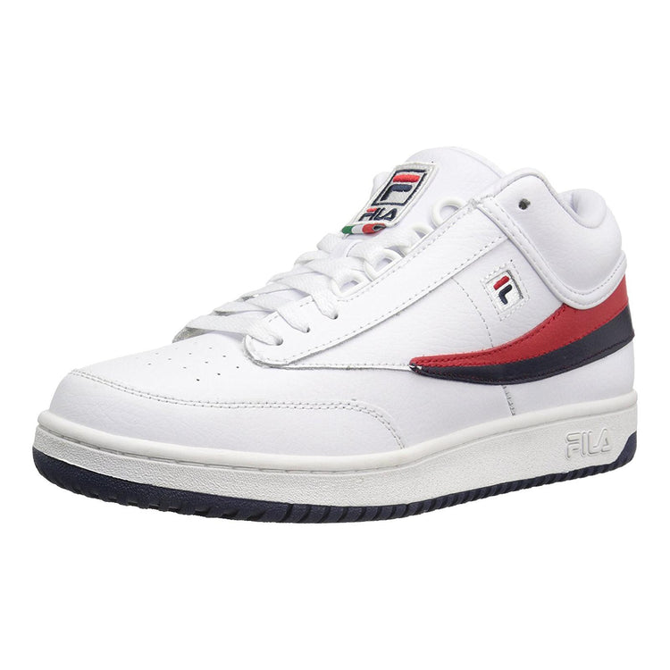 T1 mid White / Fila Navy / Fila Red 1VT13037-150  FILA 
