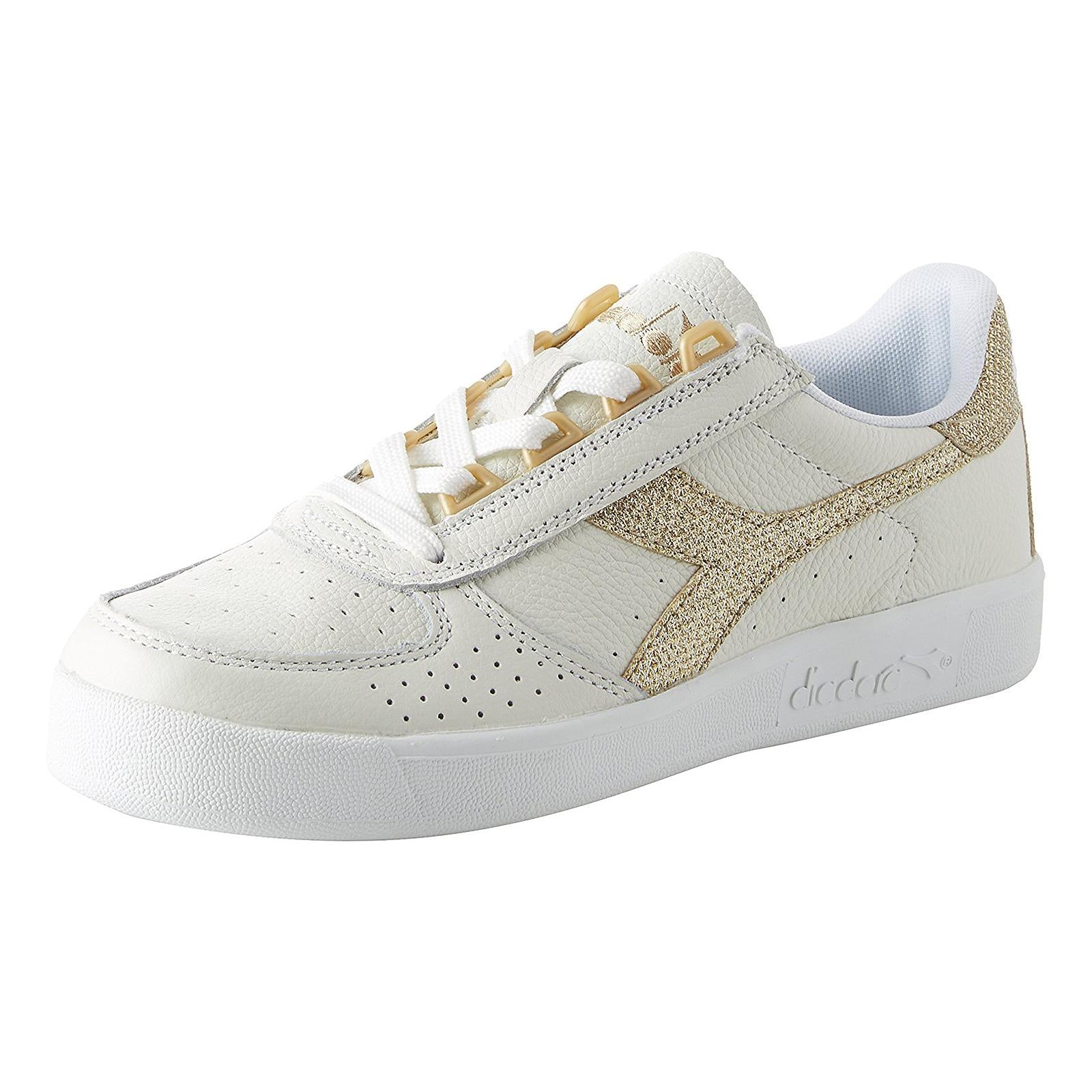 B.ELITE L WN WHITE/GOLD 501.173135-C1070  DIADORA 