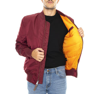 Ma-1 Vf 59 Long Jacket - Burgundy - Giacca Invernale Uomo Bordeaux 168100-184  ALPHA INDUSTRIES 