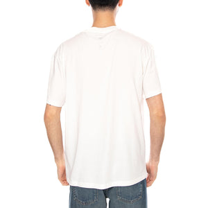 SARDINES AARON TEE WHITE - Maglietta Girocollo Uomo Bianca MTS00503 WHT THINKING MU 