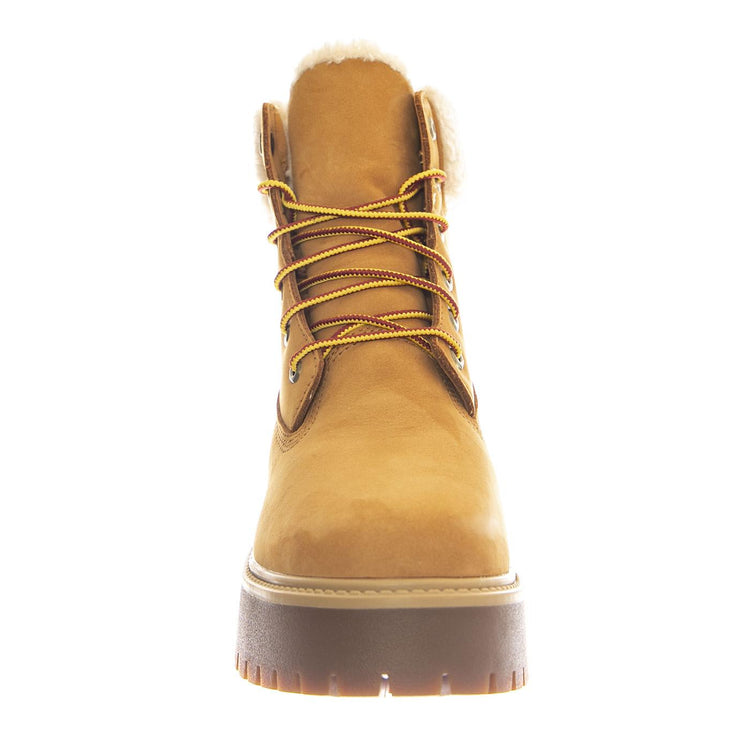 Stone Street Mid Warm Lined Waterproof Boot -- Stivali Donna Impermeabili Foderati Caldi Wheat Nubuck TB0A2PU6 7541 TIMBERLAND 