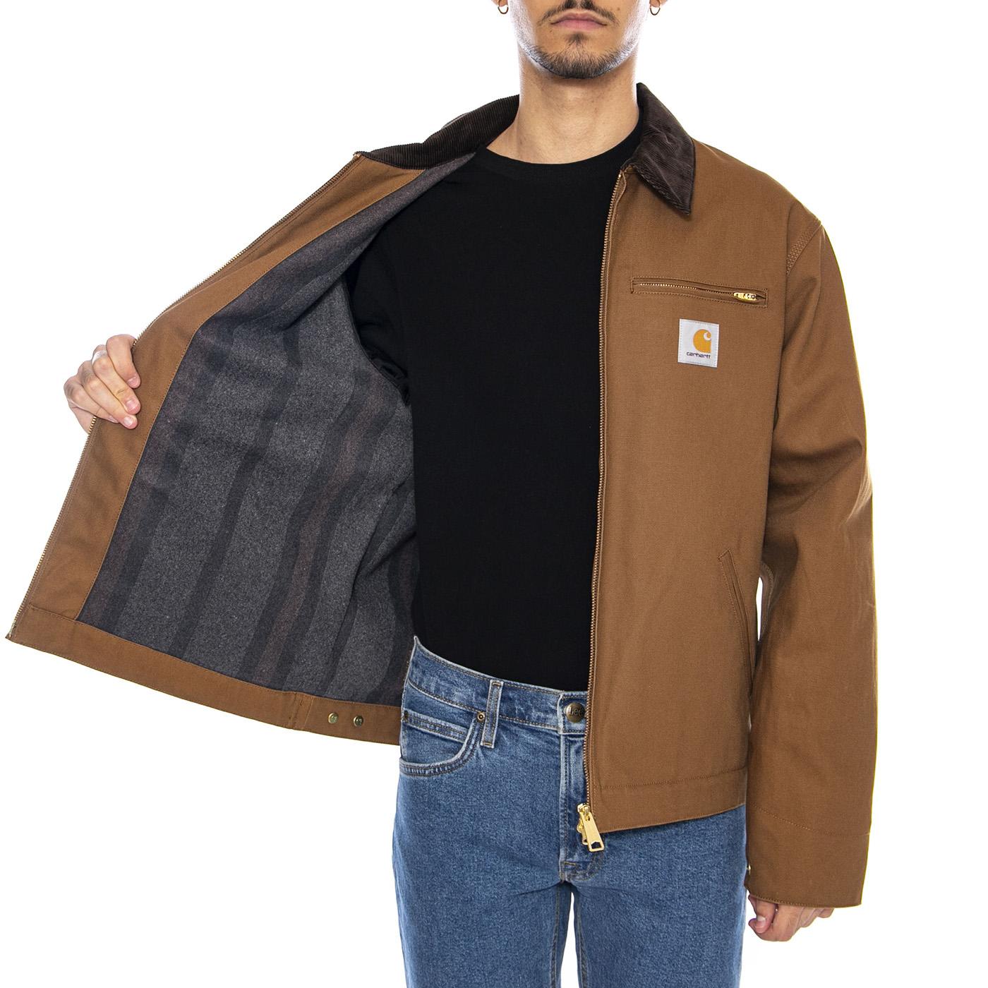OG Detroit Jacket Hamilton Broen / Tobacco / Rigid - Giacca Marrone I015264.00S01  CARHARTT WIP 