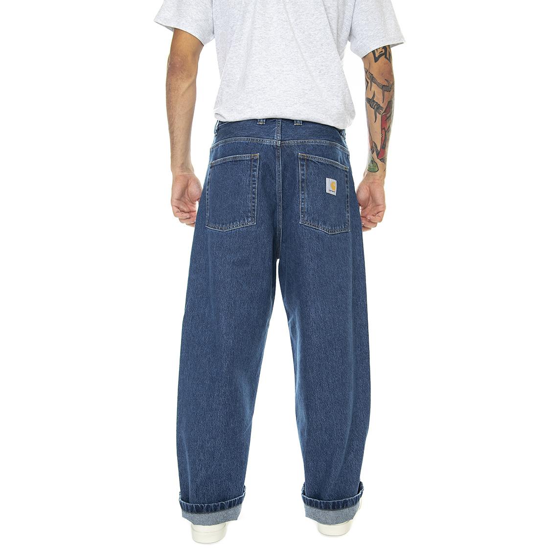 Brandon Pant Blue stone washed - Pantaloni Denim Jeans Uomo Blu I031246-0106  CARHARTT WIP 