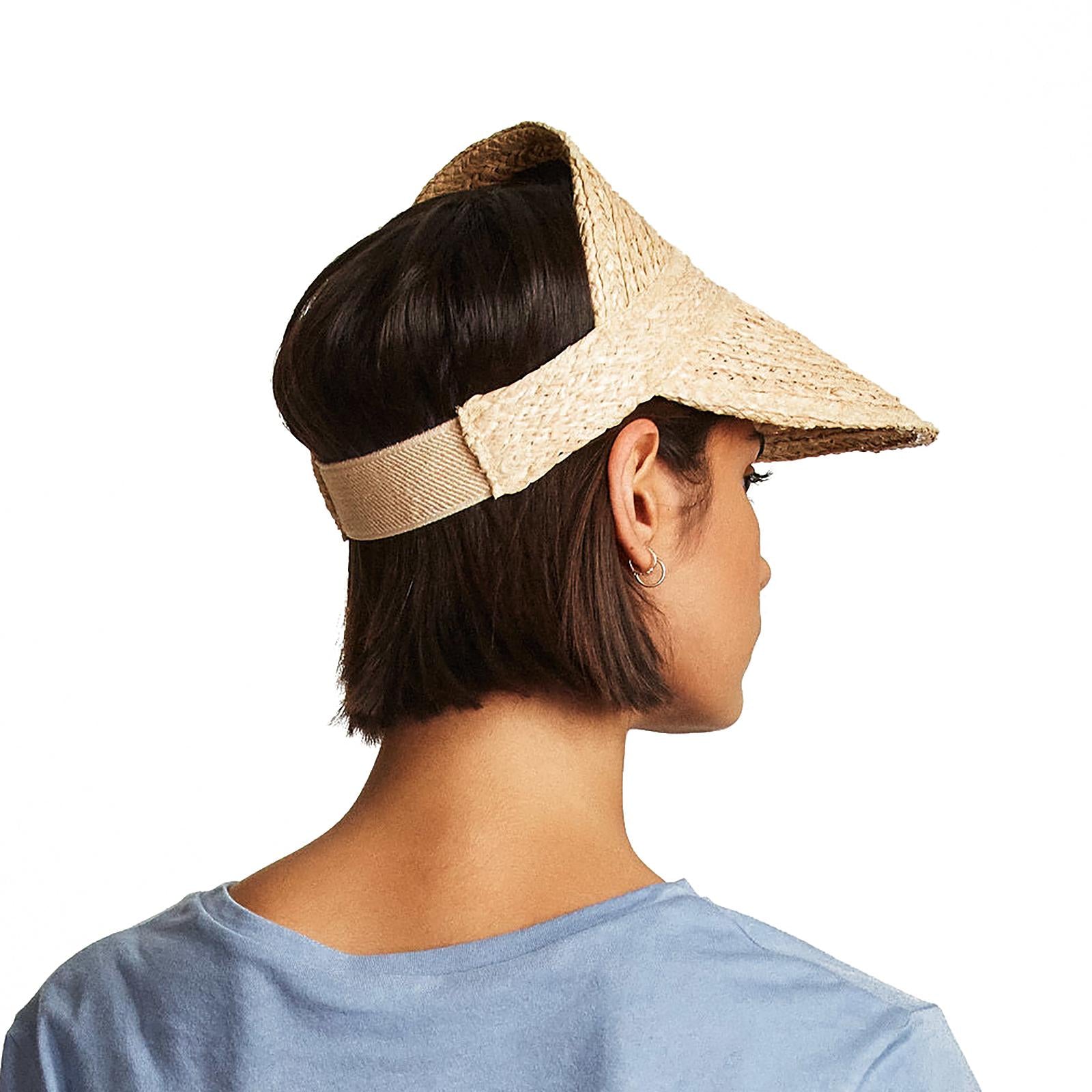 ALEXA VISOR Tan - Visiera Donna Beige 00860-TAN . BRIXTON 