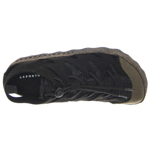 M' Cure Suede 1.8 Black - Scarpe Stringate Profilo Basso Uomo Nere P018181000-BLACK  ASPORTUGUESAS 