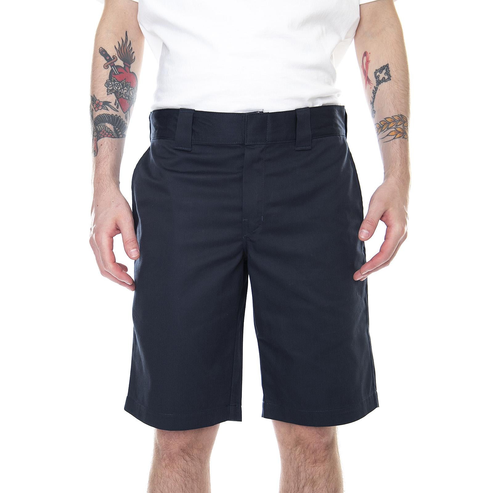 Tynan Chino Shorts - Dark Navy - Bermuda Chino Uomo Blu W 01 220131-DN . DICKIES 