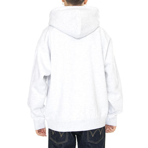 Established Works Bold Zip Hood II Fleece Grey - Felpa Uomo Grigia 112460022-ASH GREY  OBEY 