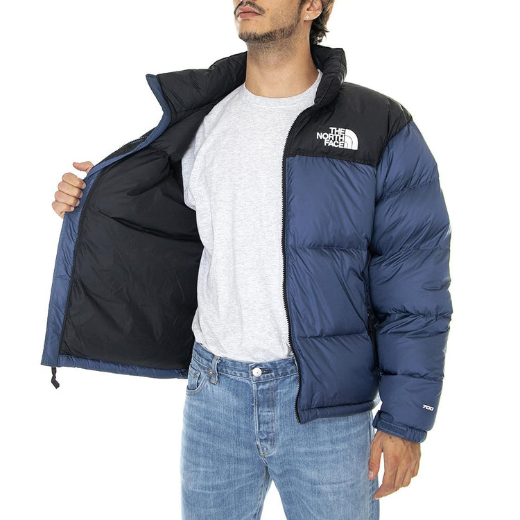 M 1996 Retro Nuptse Jacket Shady Blue - Giacca Invernale Uomo Blu / Nero NF0A3C8DHDC1  THE NORTH FACE 