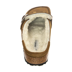 Buckley Shearling - Sandali Uomo Marroni - Calzata Stretta 1018127  BIRKENSTOCK 